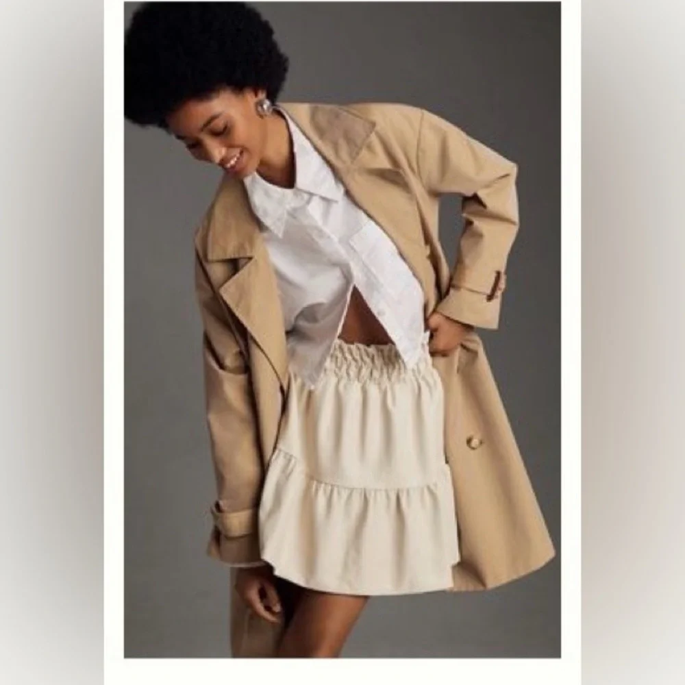 Somerset Mini Skirt :Faux Leather Edition - Picture 1 of 6